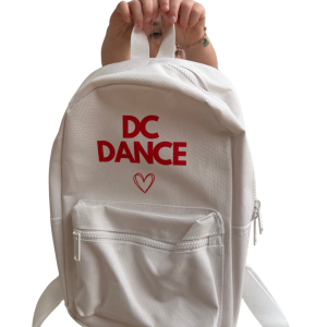 Little kids backpack white