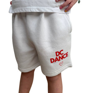 Little kids short red & white